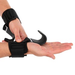 Гаки для підтягування і тяги на зап"ястя Cima 2шт, чорний, код: CM-H820-S52