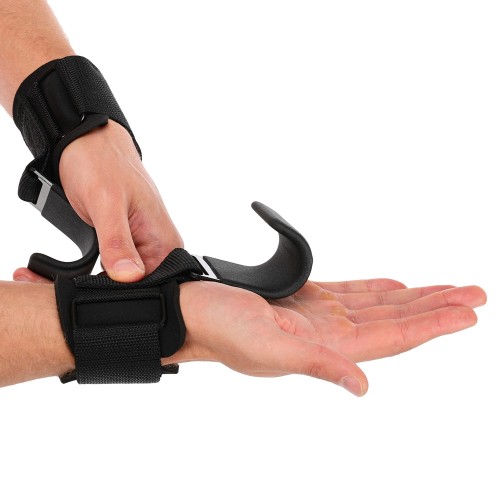 Гаки для підтягування і тяги на зап"ястя Cima 2шт, чорний, код: CM-H820-S52