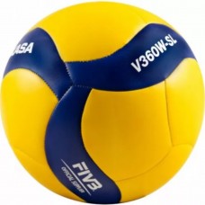 М"яч волейбольний Mikasa V360W №5, жовтий-синій, код: 4907225003877 М"яч волейбольний Mikasa V360W №5, жовтий-синій, код: 4907225003877