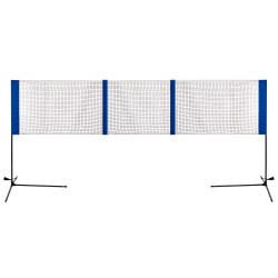Стійка з сіткою мобільна розбірна для волейболу бадмінтону та великого тенісу PlayGame 3200-5180 мм, код: C-7615