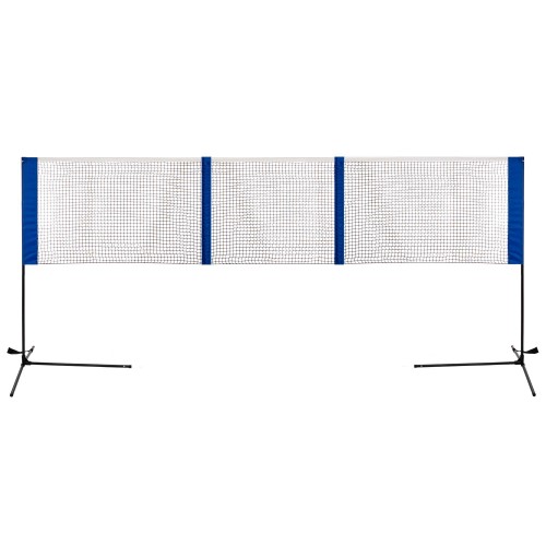 Стійка з сіткою мобільна розбірна для волейболу бадмінтону та великого тенісу PlayGame 3200-5180 мм, код: C-7615