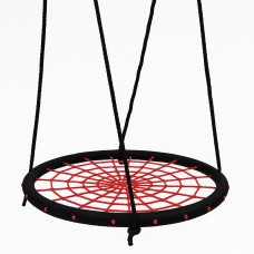 Гойдалка-гніздо WCG 100 см, червоно-чорний, код: W-411R-IF