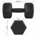 Гантелі Springos Hex 2x5 кг, черный, код: FA1036