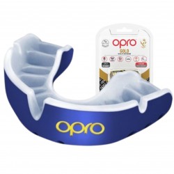 Капа Opro Gold доросла (вік 11+) Blue/Pearl, код: Gold_Blue/Pearl