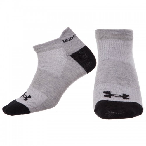 Шкарпетки спортивні укорочені Under Armour, розмір 40-44, сірий, код: BC-3965_GR
