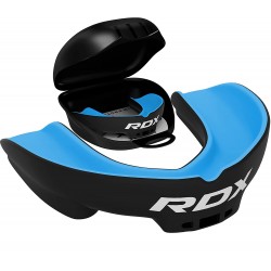 Капа боксерська RDX Gel 3D Black/Blue Junior, код: 403006-RX