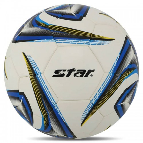 М"яч футбольний Star Exceed Plus PU, білий-синій, код: SB4045TB-S52 М"яч футбольний Star Exceed Plus PU, білий-синій, код: SB4045TB-S52