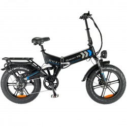 Електровелосипед Ouxi Robust X8 (750 Вт; 15 А*год; 48 В), колеса 20", чорний, код: Ouxi-X8