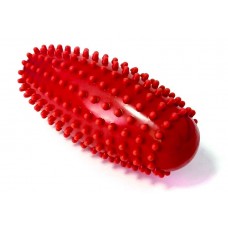 Масажний ролик Almond EasyFit овальний з шипами 160х65 мм, червоний, код: EF-1071-R-EF Масажний ролик Almond EasyFit овальний з шипами 160х65 мм, червоний, код: EF-1071-R-EF