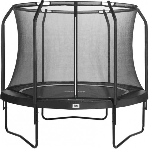 Садовий батут Salta Premium Black Edition 8 FT 251 см з внутрішньою сіткою, чорний, код: M-8165776-IN