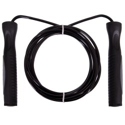 Скакалка швидкісна з підшипниками Zelart 2840 мм, чорний, код: FI-5337-S52 Скакалка швидкісна з підшипниками Zelart 2840 мм, чорний, код: FI-5337-S52