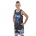 Форма баскетбольна дитяча NBA клуб Orlando Magic 32, розмір M, чорний-білий, код: BA-9827_M
