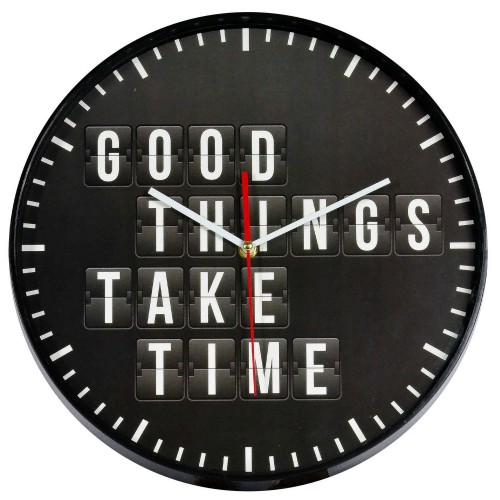Настінний годинник Technoline 775485 Good Things Take Time, код: DAS301212-DA