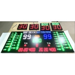 Табло для водного поло LedPlay 2500х1000х50 мм, код: 07757-ST