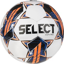 М’яч футбольний Select Contra FIFA Basic №4, білий-помаранчевий, код: 5703543317189
