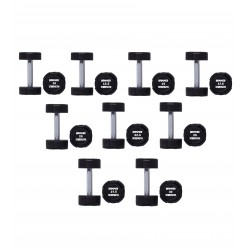 Гантельний ряд Hammer Strength TPU 10-30 кг (9 пар), 360 кг, код: 523475-AX