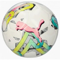 М"яч футбольний Puma Orbita 5 HYB білий-рожевий, код: 4065449745178