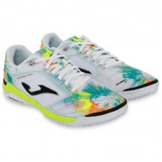 Взуття для футзалу чоловічі Joma Invicto розмір 40,5-EUR/39,5-UKR, білий, код: INVW2232IN_40_5W Взуття для футзалу чоловічі Joma Invicto розмір 40,5-EUR/39,5-UKR, білий, код: INVW2232IN_40_5W