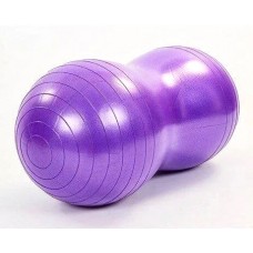 М"яч для фітнесу Фітбол Арахіс EasyFit Peanut 45х90 см, фіолетовий, код: EF-3022-V-EF