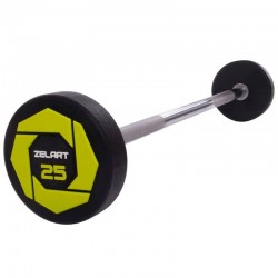 Штанга фіксована пряма Modern Urethane Barbell поліуретанова 25кг, код: TA-2689-25-S52