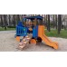 Паровозик з гіркою Щастя InterAtletika 3555х2232х2111 мм, код: TE512-SM