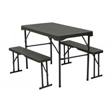 Набір меблів Time Eco TE-1840, стіл та лавки 2 шт., код: 4820211101169-TE