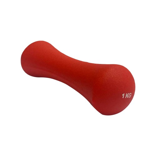 Гантель неопренова Stein 1х1 кг, червона, код: DB3079-1red-ST Гантель неопренова Stein 1х1 кг, червона, код: DB3079-1red-ST