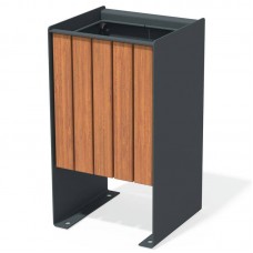 Урна InterAtletika 342х320х615 мм, код: LP205-SM