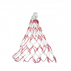 Сітка для перенесення та зберігання м"ячів SNS 30-001, біло-червоний, код: 12892-SNS