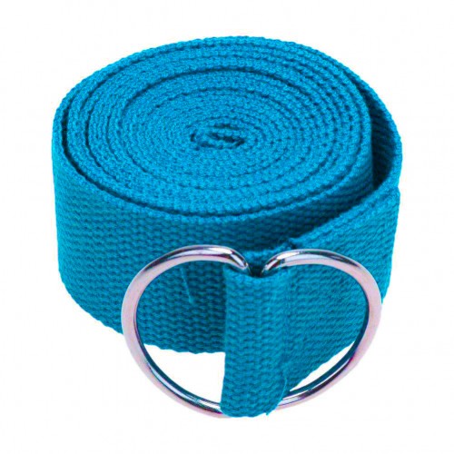 Ремінь для йоги EasyFit Блакитний код: EF-1830-Bl