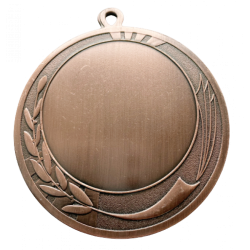 Медаль орнамент колоски PlayGame жетон d 50мм, d 70мм, бронза, код: 2963060104607