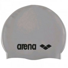 Шапка для плавання дитячі Arena Classic Silicon JR сріблястий Діт OSFM, код: 3468333887700