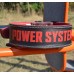 Пояс для важкої атлетики Power System Beast L шкіряний, чорний-червоний, код: PS-3830_L_Black-Red