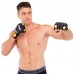 Рукавиці для змішаних єдиноборств MMA Fistrage L, чорний-золотий, код: VL-4300_LBK
