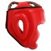 Шолом боксерський з повним захистом шкіряний Boxer New M, червоний, код: 2033-N_MR Шолом боксерський з повним захистом шкіряний Boxer New M, червоний, код: 2033-N_MR