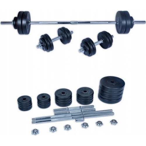 Набір штанга з гантелями Spartan 50 кг, код: M-12728826-IN