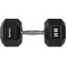 Гантель прогумована HMS Hex Pro 1х25 кг, код: M-1470390-IN