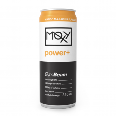 Енергетичний напій GymBeam Moxy Power+ 330 мл, манго-маракуйя, код: 8588007709017