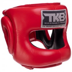 Шолом боксерський з бампером шкіряним Top King Pro Training XL червоний, код: TKHGPT-CC_XLR-S52