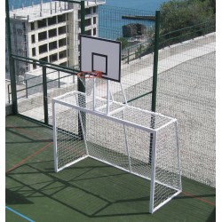 Ворота для міні футболу і гандболу з баскетбольним щитом PlayGame, код: SS00014-LD