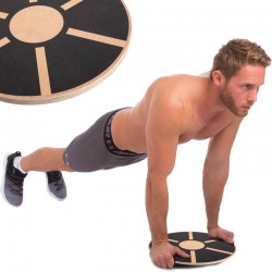 Балансувальний диск FitGo Wooden Balance Board, код: FI-0912 Балансувальний диск FitGo Wooden Balance Board, код: FI-0912