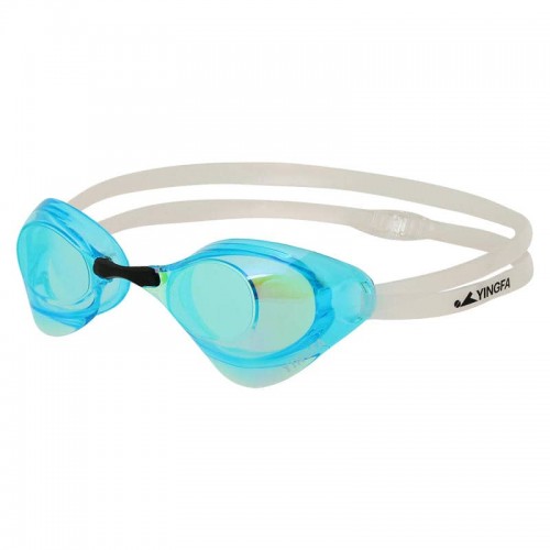 Окуляри для плавання дорослі райдужні лінзи Yingfa синій, код: Y-N1AF-V_BL