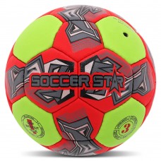 М"яч гандбольний Soccer Star №3, червоний-салатовий, код: HB-4526-3-S52