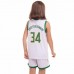 Форма баскетбольна дитяча PlayGame NBA Bucks 34 S (6-8 років) 120-130см, білий-зелений, код: 3582_SWG-S52