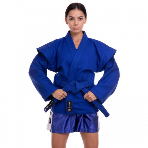 Кімоно для самбо Matsa, розмір 3 (зріст 160см), синій, код: MA-3210_3BL Кімоно для самбо Matsa, розмір 3 (зріст 160см), синій, код: MA-3210_3BL