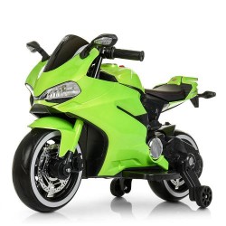 Дитячий електромобіль Bambi Мотоцикл Ducati, зелений, код: M 4104ELS-5-MP