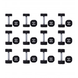 Гантельний ряд Hammer Strength TPU 12.5-40 кг (12 пар), 630 кг, код: 523479-AX