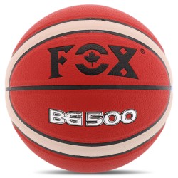 М"яч баскетбольний Fox №5 PU, коричневий, код: BG500