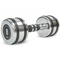 Гантель хромована Record 1х8кг, код: TA-8232-8-S52 Гантель хромована Record 1х8кг, код: TA-8232-8-S52