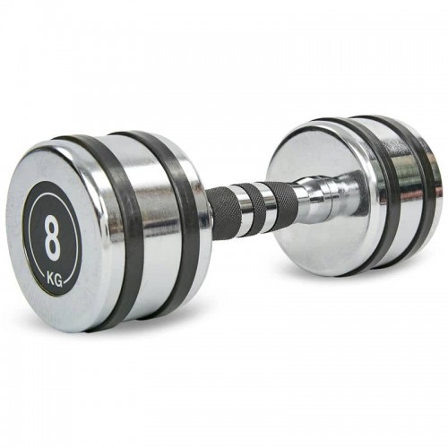 Гантель хромована Record 1х8кг, код: TA-8232-8-S52 Гантель хромована Record 1х8кг, код: TA-8232-8-S52